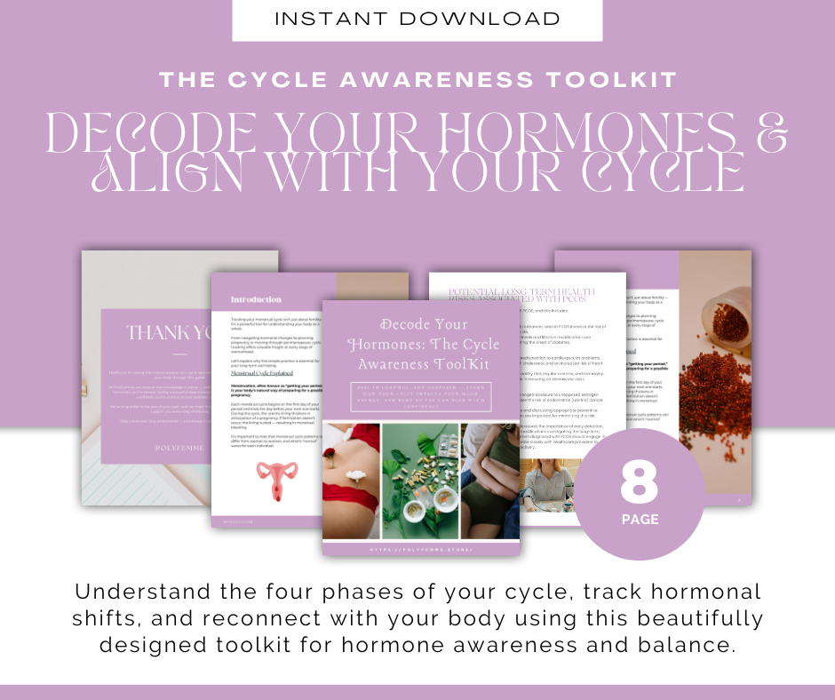 Cycle Awareness Toolkit – Track Your Hormones & Menstrual Phases