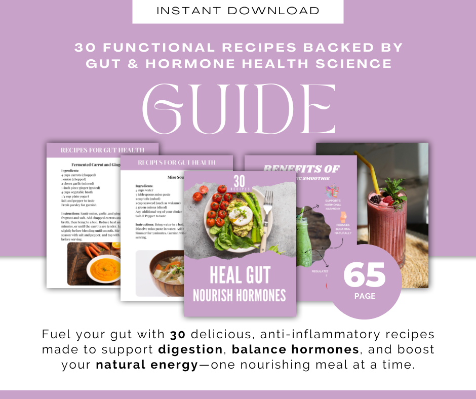 30 Anti-Inflammatory Meals to Support PCOS, Gut & Hormone Health
