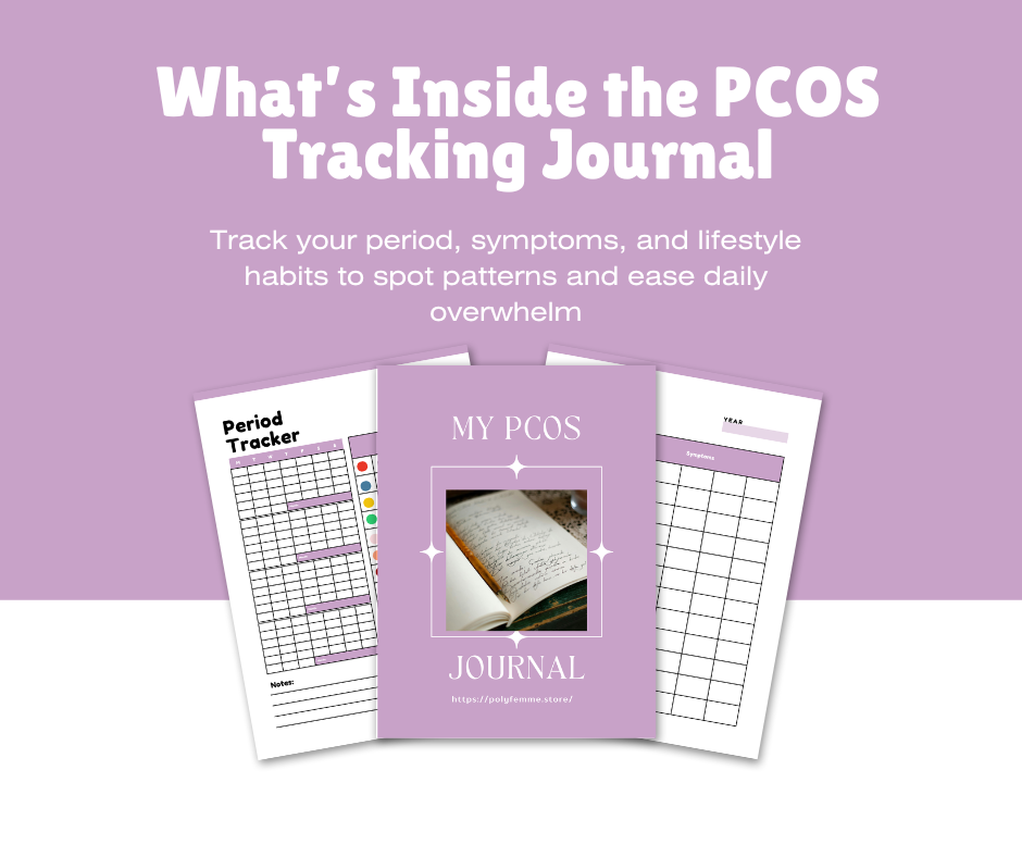 Printable PCOS Wellness Journal – Track Symptoms & Cycles