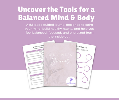The Glow-Up Wellness Journal – Track Mood, Energy, Habits & More