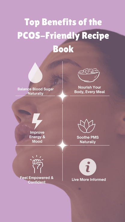 PCOS Recipe Book – 36 Hormone-Friendly Meals (Printable PDF)